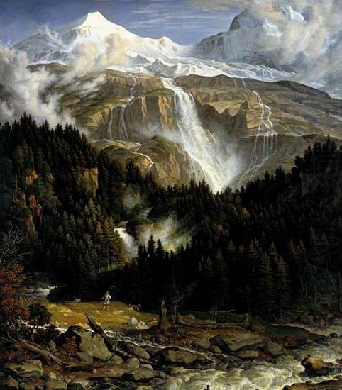 Koch, Joseph Anton The Schmadribach Falls china oil painting image